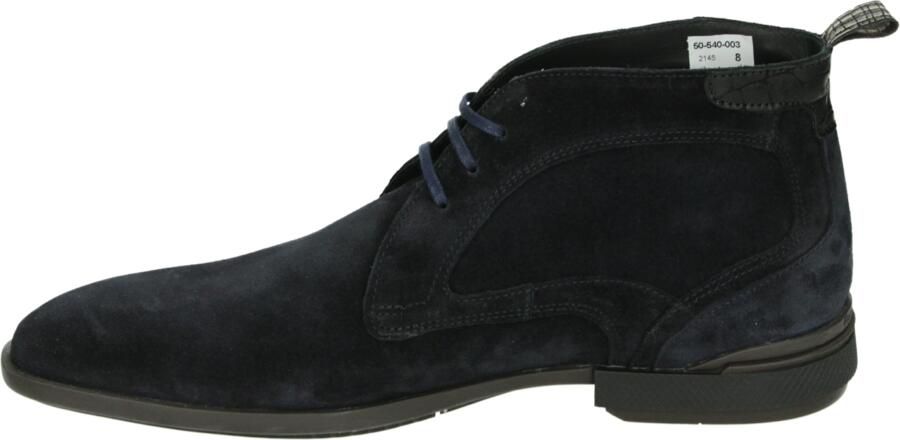 FLORIS VAN BOMMEL Nette Schoenen Heren Sfm-50165 De Hakker Suède Blauw - Foto 9