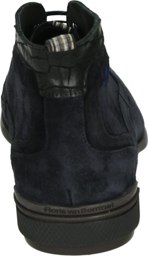 FLORIS VAN BOMMEL Nette Schoenen Heren Sfm-50165 De Hakker Suède Blauw - Foto 8