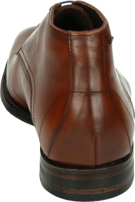 Floris van Bommel DE LOPER 15.00 Nette herenschoenen Business half-hoog Cognac - Foto 3