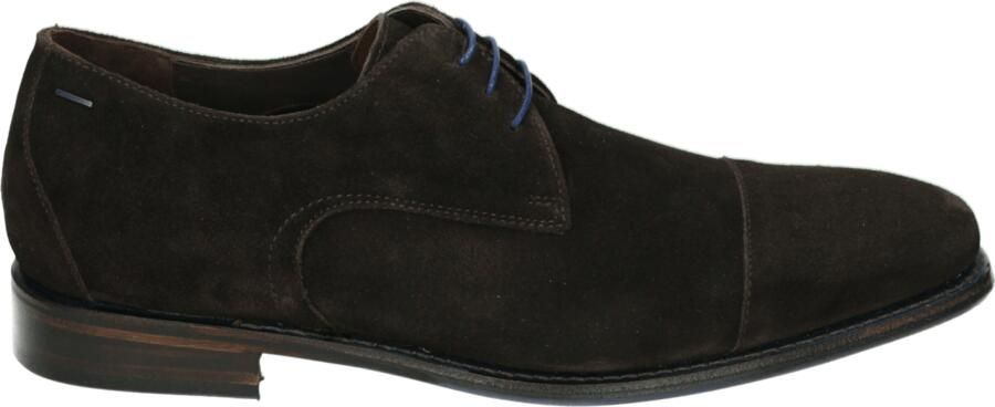 FLORIS VAN BOMMEL Nette Schoenen Heren Sfm-30310 De Loper 42⅔ Suède Bruin