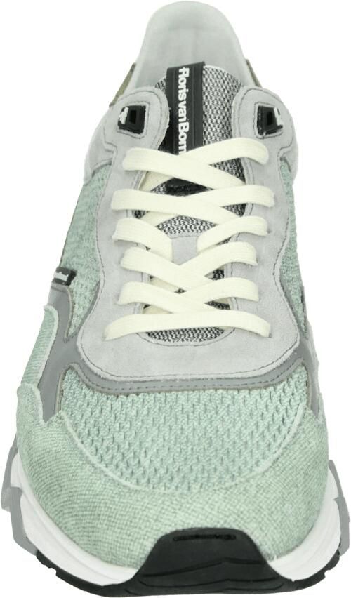 FLORIS VAN BOMMEL Lage Sneakers Heren Sfm-10136 De Zager Suède Groen - Foto 2