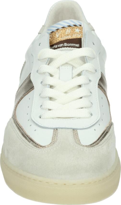 FLORIS VAN BOMMEL Lage Sneakers Dames Sfw-10096 Minni Leer Wit - Foto 3
