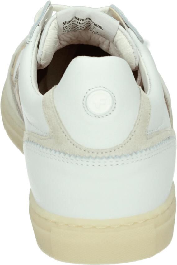 FLORIS VAN BOMMEL Lage Sneakers Dames Sfw-10096 Minni Leer Wit - Foto 4