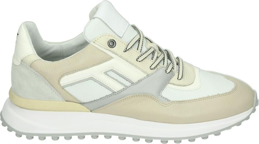FLORIS VAN BOMMEL Lage Sneakers Heren Sfm-10139 Noppi 44⅔ Textiel Beige