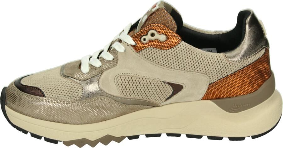 Floris van Bommel TRENI 02.10 Lage sneakers Dames sneakers Wit beige - Foto 7