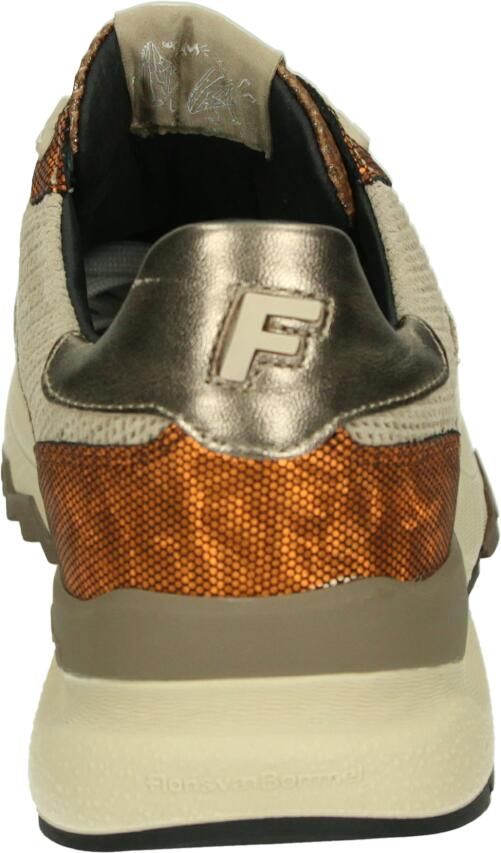 Floris van Bommel TRENI 02.10 Lage sneakers Dames sneakers Wit beige - Foto 9