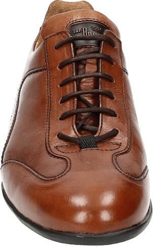 Van Bommel Heren Veterschoenen in Leder (Cognac) - Foto 3