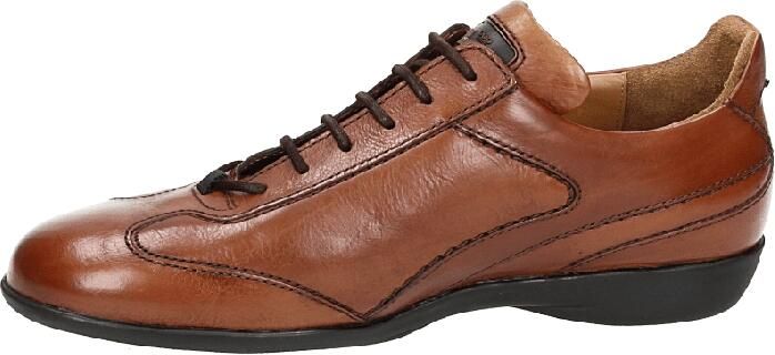 Van Bommel Heren Veterschoenen in Leder (Cognac) - Foto 2