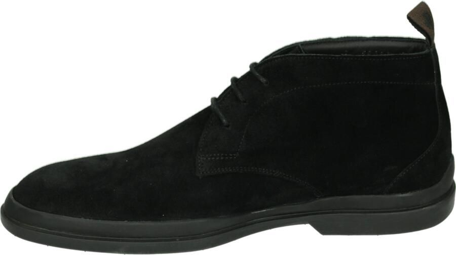 Van Bommel MAGMA 02.01 Vrije tijd half-hoog Heren veterschoen Heren sneakers Zwart - Foto 4