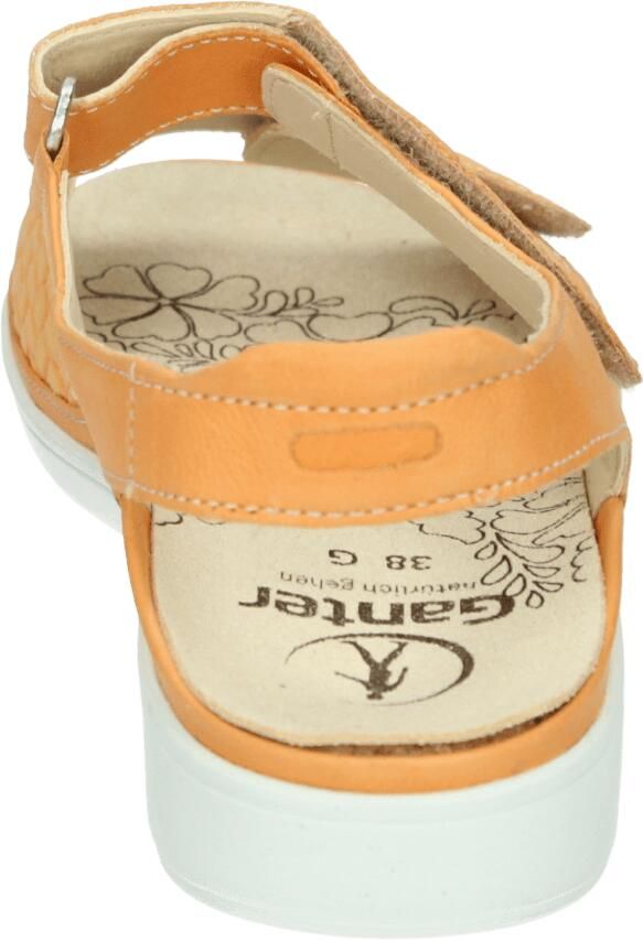 Ganter 200123~~~~~~~~~~~~~~~~~~~~~~~~ Dames slippers Oranje - Foto 4