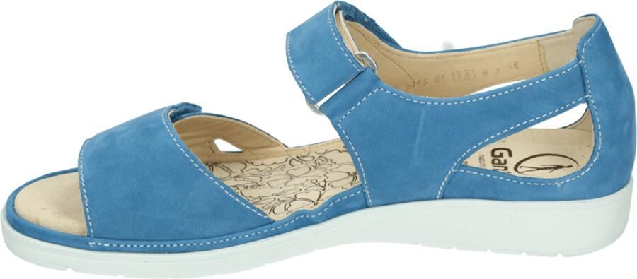 Ganter 200142~~~~~~~~~~~~~~~~~~~~~~~~ Dames slippers Blauw - Foto 3