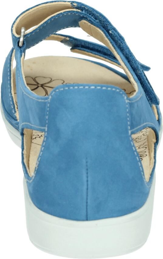 Ganter 200142~~~~~~~~~~~~~~~~~~~~~~~~ Dames slippers Blauw - Foto 4