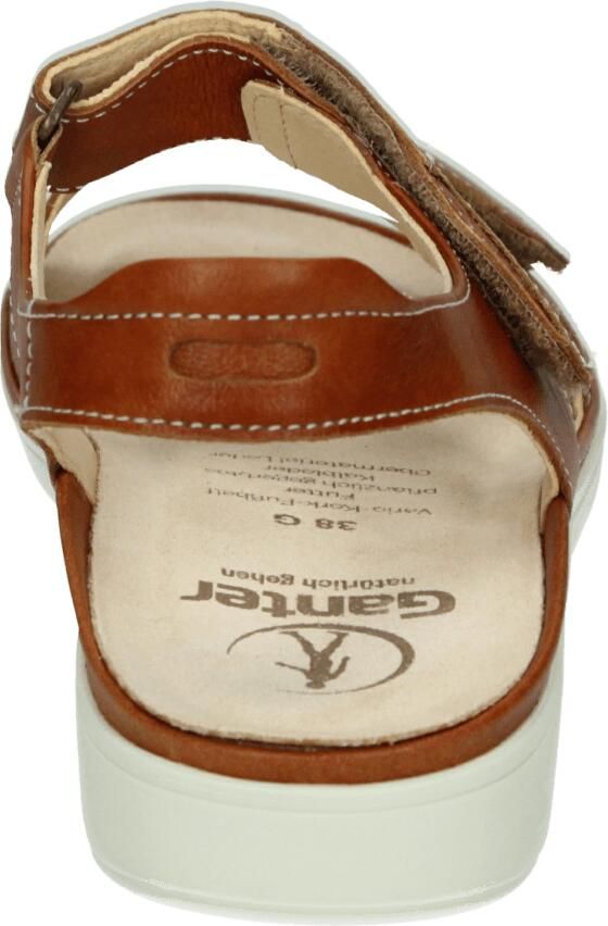 Ganter 200181 GINA Platte sandalen Dames SandalenPopulaire damesschoenen Cognac - Foto 3