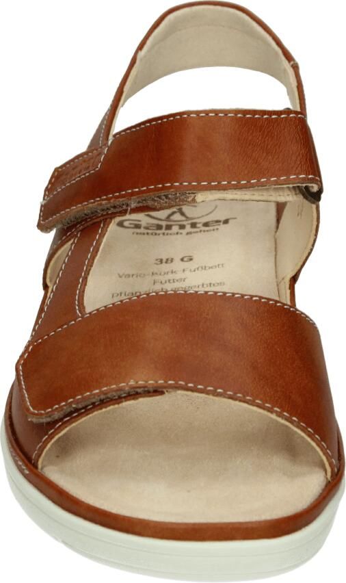 Ganter 200181 GINA Platte sandalen Dames SandalenPopulaire damesschoenen Cognac - Foto 4
