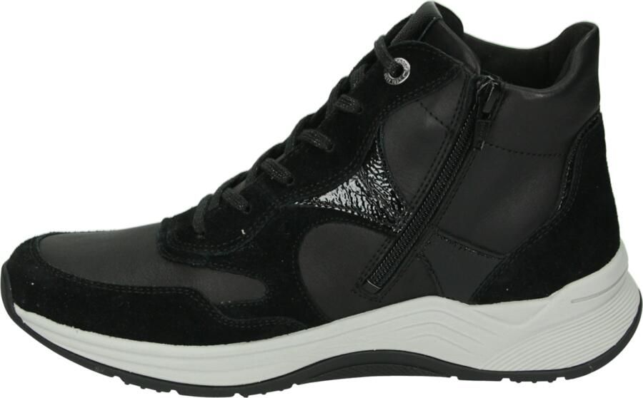 Ganter 202070 GRACE-G Hoge sneakers Veterboots Dames veterschoenen Dames sneakersHalf-hoge schoenen Zwart - Foto 4