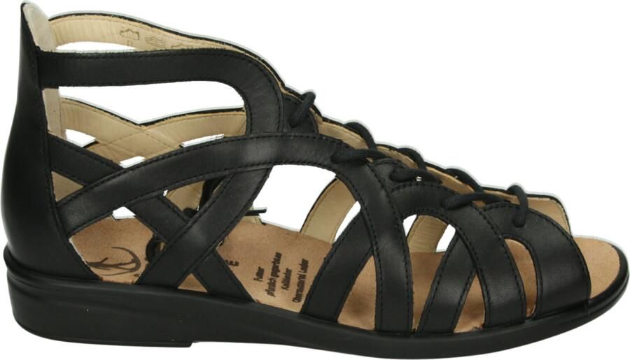 Ganter 202881 SONNICA Sandalen met hak Dames Sandalen Zwart