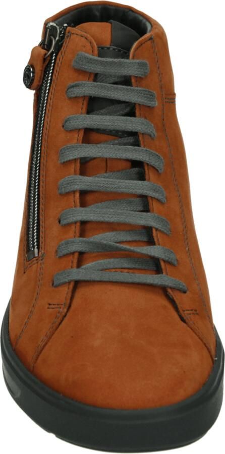 Ganter 203472~~~~~~~~~~~~~~~~~~~~~~~~ Hoge sneakers Veterlaarzen Dames veterschoenen Dames sneakersHalf-hoge schoenen Cognac - Foto 2