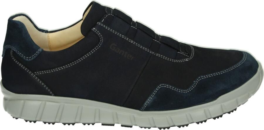 Ganter Blauwe Instappers met Uitneembaar Voetbed