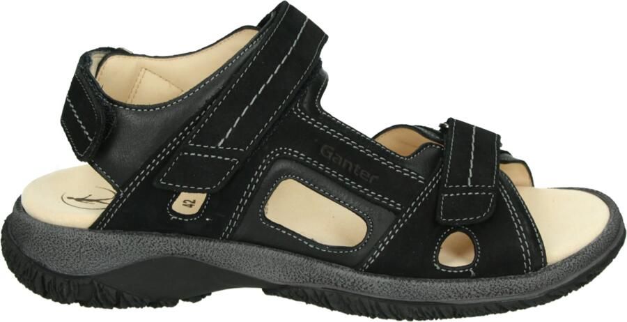 Ganter 257128~~~~~~~~~~~~~~~~~~~~~~~~ Heren sandalen Zwart - Foto 2