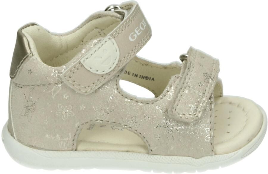 GEOX SANDAL MACCHIA DREUMES Sandalen BEIGE PLATINA - Foto 7