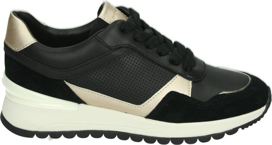 GEOX D6500A Lage sneakers Dames sneakers Zwart
