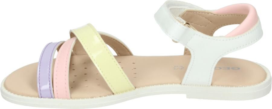 GEOX J5235D~~~~~~~~~~~~~~~~~~~~~~~~ SandalenKindersandalen Wit beige - Foto 5
