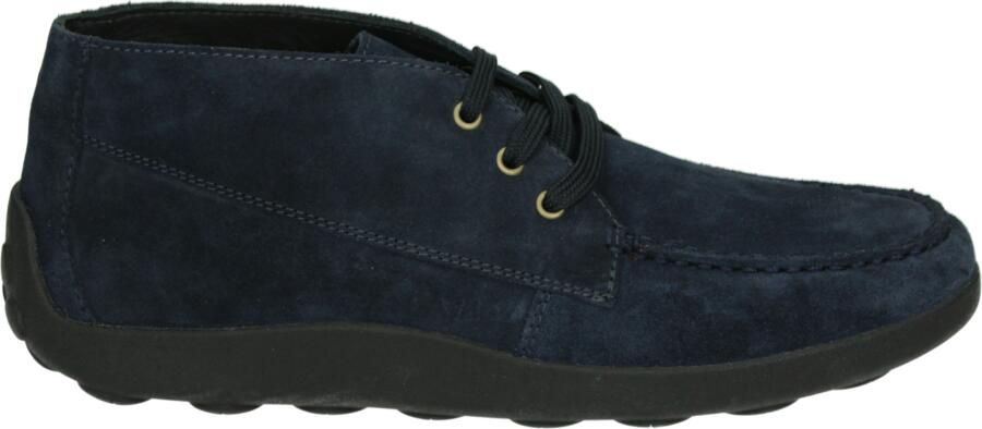GEOX U66HLA Vrije tijd half-hoog Heren veterschoen Heren sneakers Blauw