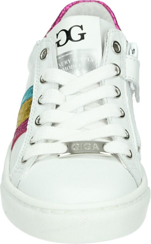 Giga Shoes G3921A~~~~~~~~~~~~~~~~~~~~~~~~ Lage schoenenKindersneakers Wit beige - Foto 3