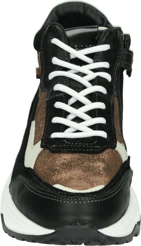 Giga Shoes G4167~~~~~~~~~~~~~~~~~~~~~~~~~ sHalf-hoogKindersneakers Zwart - Foto 2