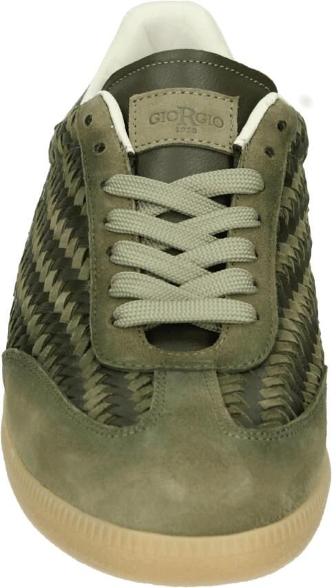 Giorgio 82106 Lage sneakersVrije tijdsschoenen Heren sneakers Groen - Foto 2