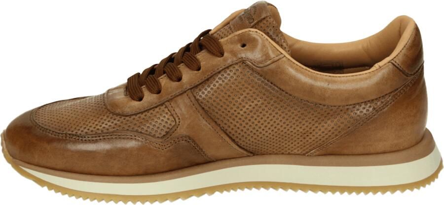 Giorgio 835154 Lage sneakersVrije tijdsschoenen Heren sneakers Cognac - Foto 4