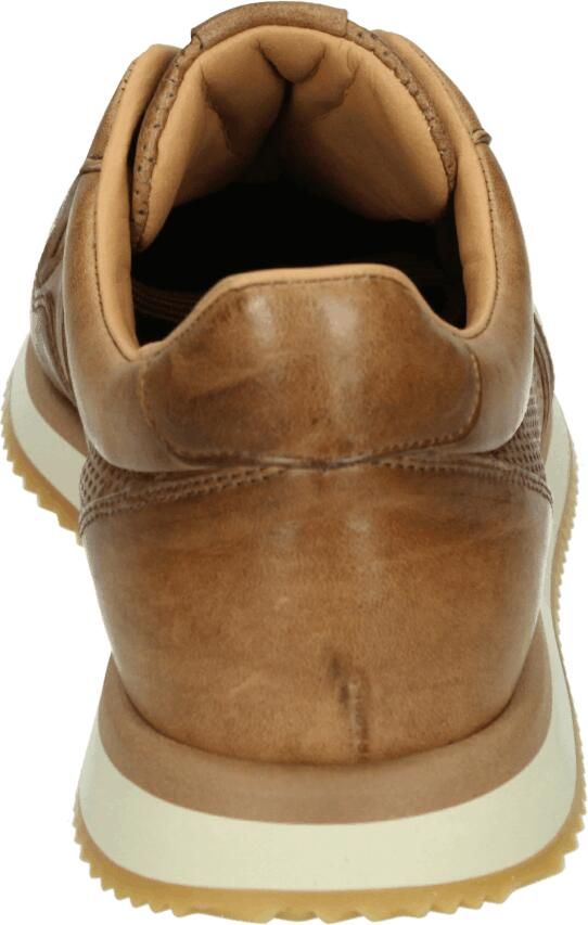 Giorgio 835154 Lage sneakersVrije tijdsschoenen Heren sneakers Cognac - Foto 3