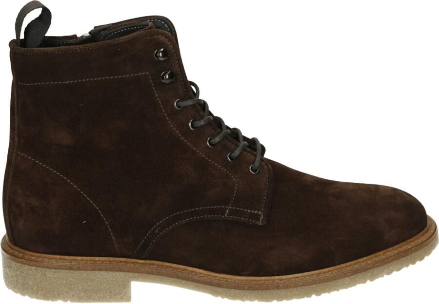 Giorgio HE36402 Vrije tijd half-hoog Heren veterschoen Heren sneakers Bruin