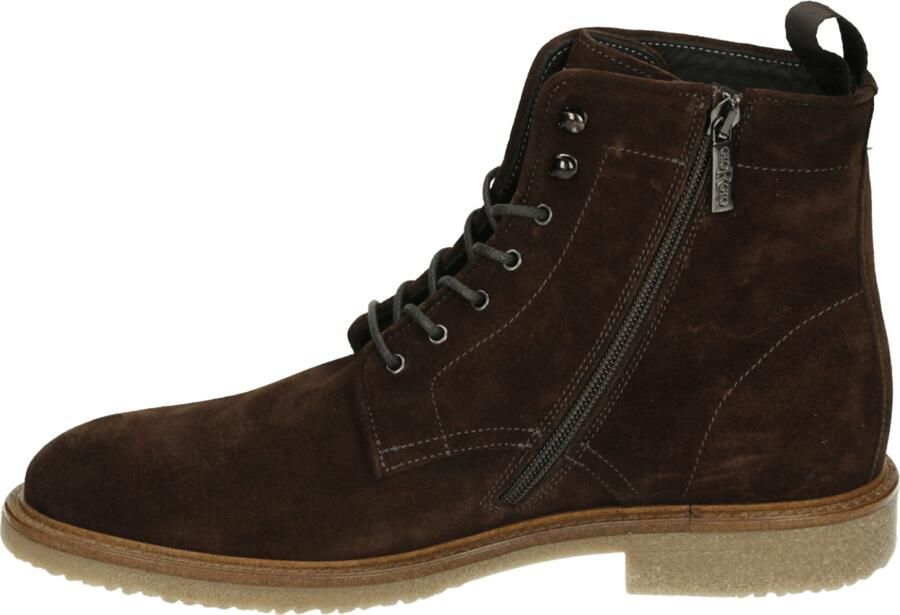 Giorgio HE36402 Vrije tijd half-hoog Heren veterschoen Heren sneakers Bruin - Foto 2