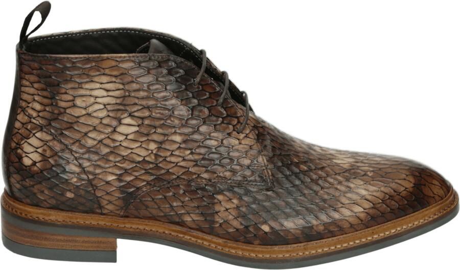 Giorgio HE85812~~~~~~~~~~~~~~~~~~~~~~~ Nette herenschoenen Business half-hoog Bruin