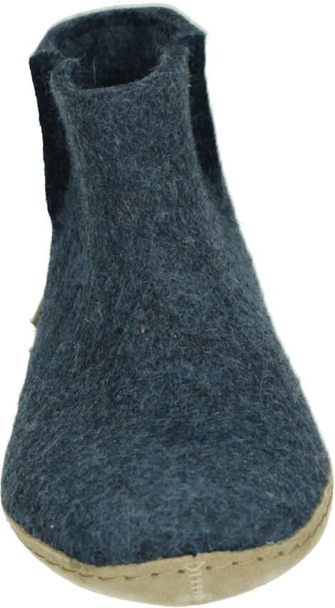 Glerups Gezellige Wollen Pantoffels Blue - Foto 4