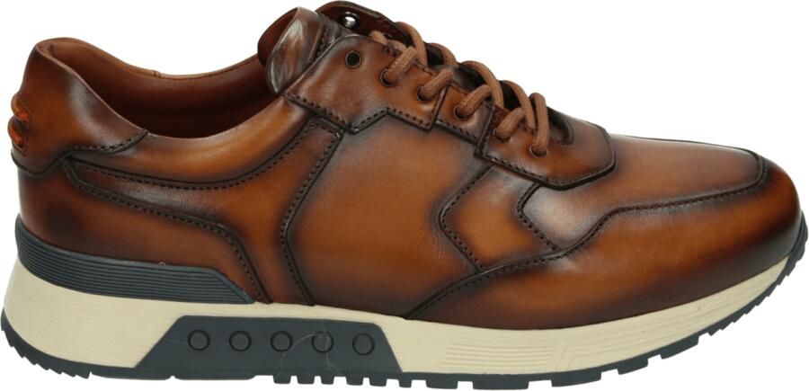 Greve 4289.88-001~~~~~~~~~~~~~~~~~~~ Lage sneakersVrije tijdsschoenen Heren sneakers Cognac - Foto 2
