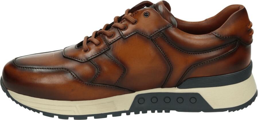 Greve 4289.88-001~~~~~~~~~~~~~~~~~~~ Lage sneakersVrije tijdsschoenen Heren sneakers Cognac - Foto 5