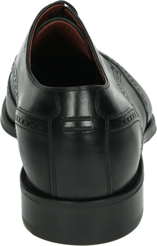 Greve 4970.88-002~~~~~~~~~~~~~~~~~~~ Nette herenschoenen Heren veterschoen Zwart - Foto 3