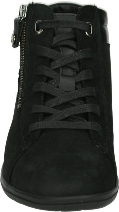 Hartjes 172.0836 99 Hoge sneakers Veterboots Dames veterschoenen Dames sneakersHalf-hoge schoenen Zwart - Foto 2