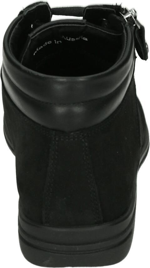 Hartjes 172.0836 99 Hoge sneakers Veterboots Dames veterschoenen Dames sneakersHalf-hoge schoenen Zwart - Foto 3