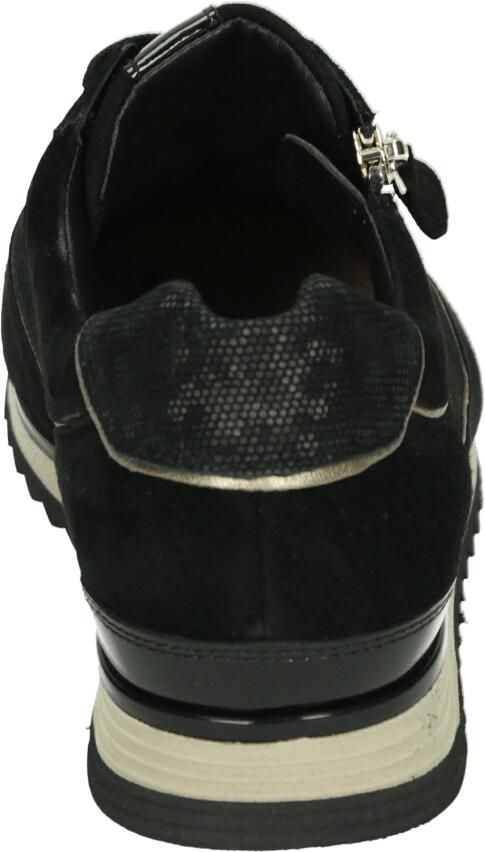 HASSIA Lage Sneakers Dames Porto Suède Zwart - Foto 4