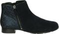Hassi-A Hassia Madeira Enkellaarsjes Enkelboots met rits Dames Blauw - Blauw