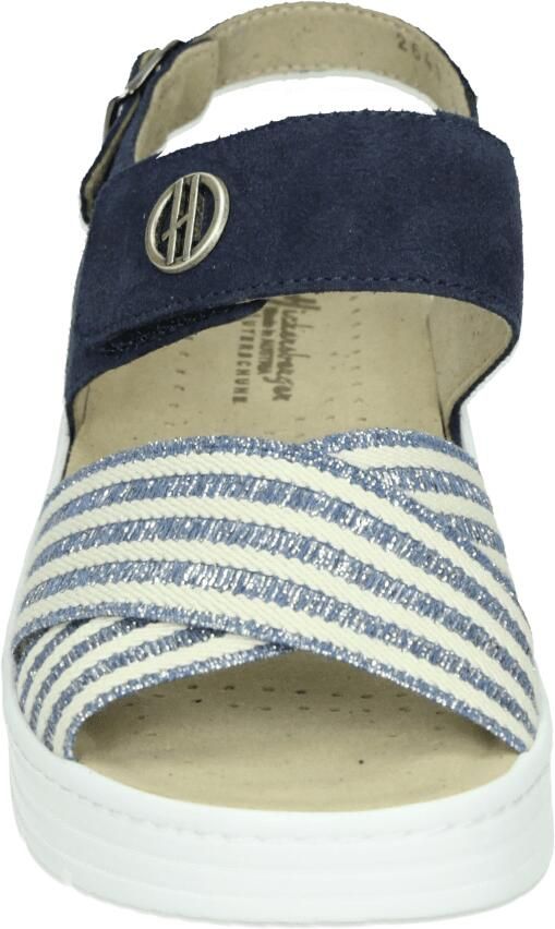 Hickersberger 2641~~~~~~~~~~~~~~~~~~~~~~~~~~ Sandalen met hak Dames Sandalen Blauw - Foto 2