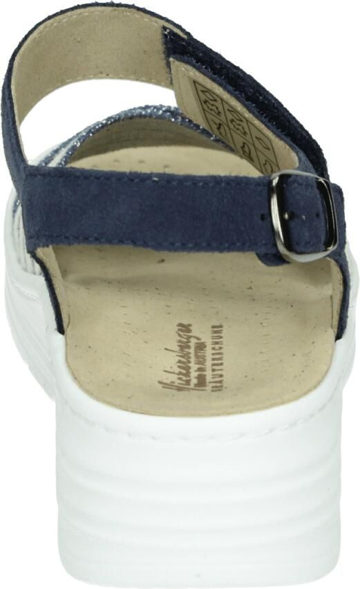 Hickersberger 2641~~~~~~~~~~~~~~~~~~~~~~~~~~ Sandalen met hak Dames Sandalen Blauw - Foto 3