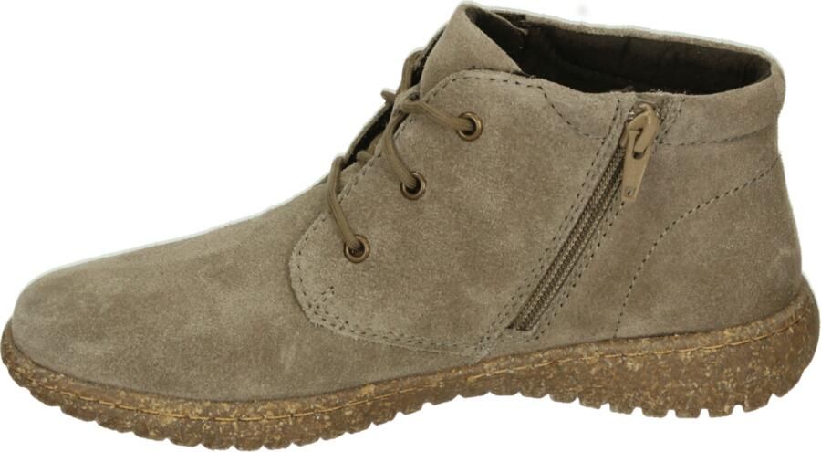Josef Seibel ANGELINA 07 Hoge sneakers Veterboots Dames veterschoenen Dames sneakersHalf-hoge schoenen Taupe - Foto 7