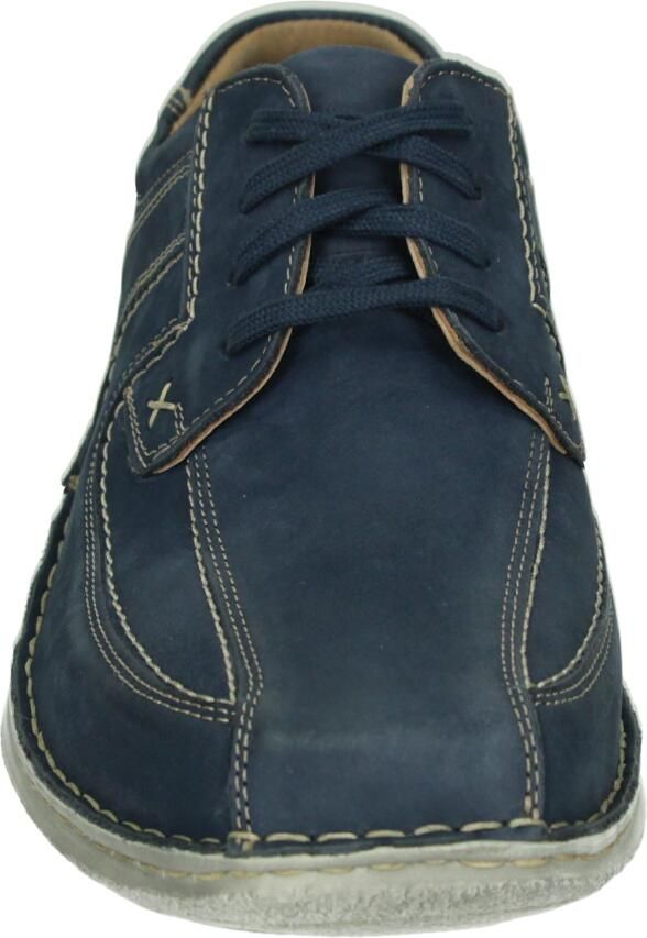 Josef Seibel ANVERS~08~~~~~~~~~~~~~~~~~~~~~ Vrije tijdsschoenen Heren veterschoen Heren sneakersCasual Blauw - Foto 3