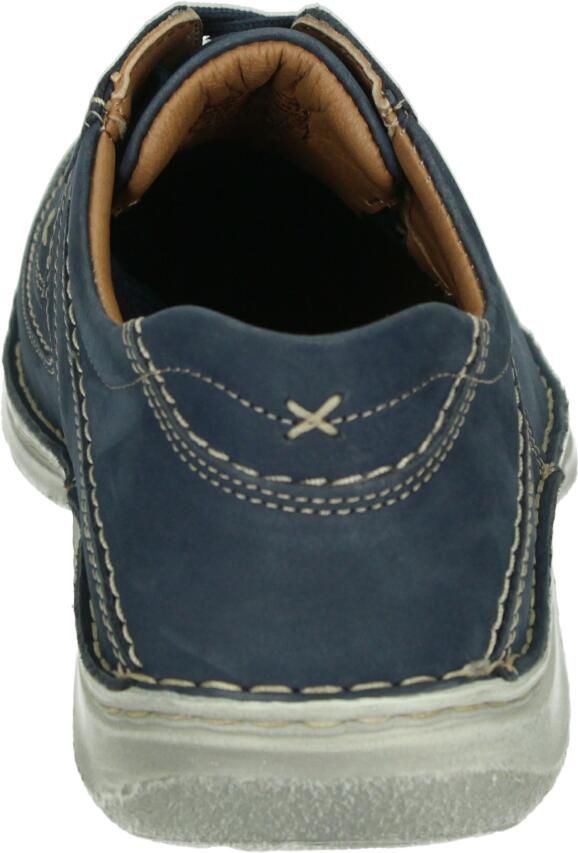 Josef Seibel ANVERS~08~~~~~~~~~~~~~~~~~~~~~ Vrije tijdsschoenen Heren veterschoen Heren sneakersCasual Blauw - Foto 4