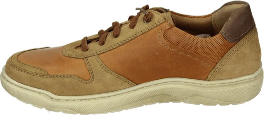Josef Seibel BAXTER 01 Lage sneakersVrije tijdsschoenen Heren sneakers Bruin - Foto 4