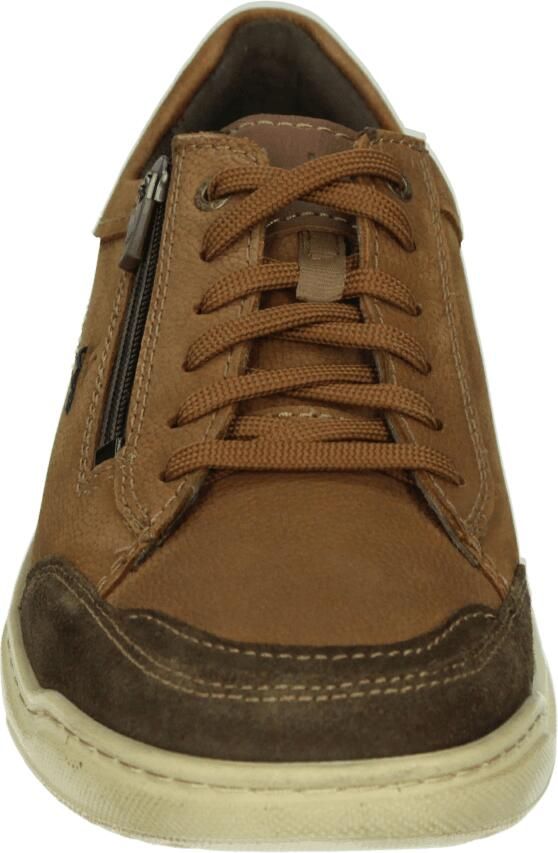 Josef Seibel BAXTER 03 Lage sneakersVrije tijdsschoenen Heren sneakers Cognac - Foto 2